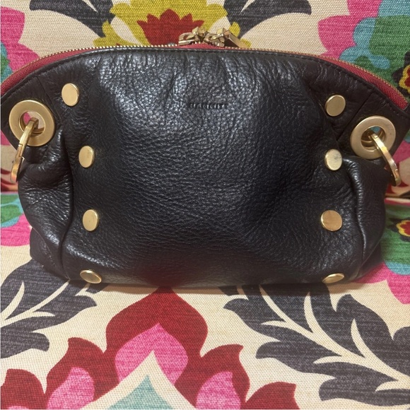 HAMMITT Daniel  Leather Bag with Gold Accents preowned condition final sale - Picture 4 of 13